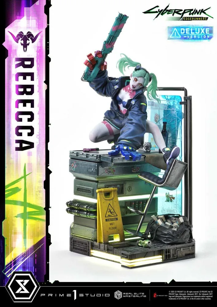 Cyberpunk Edgerunners Statue – Rebecca Deluxe 1/4 54 cm
