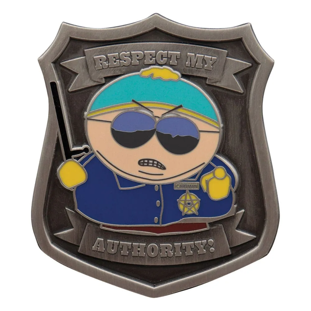 South Park Pin Badge – Limited Edition Police Cartman 45 x 39 mm