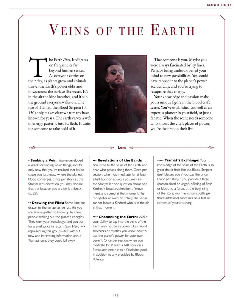 Vampire: The Masquerade Quellenband – Blood Sigils 5. Edition 4