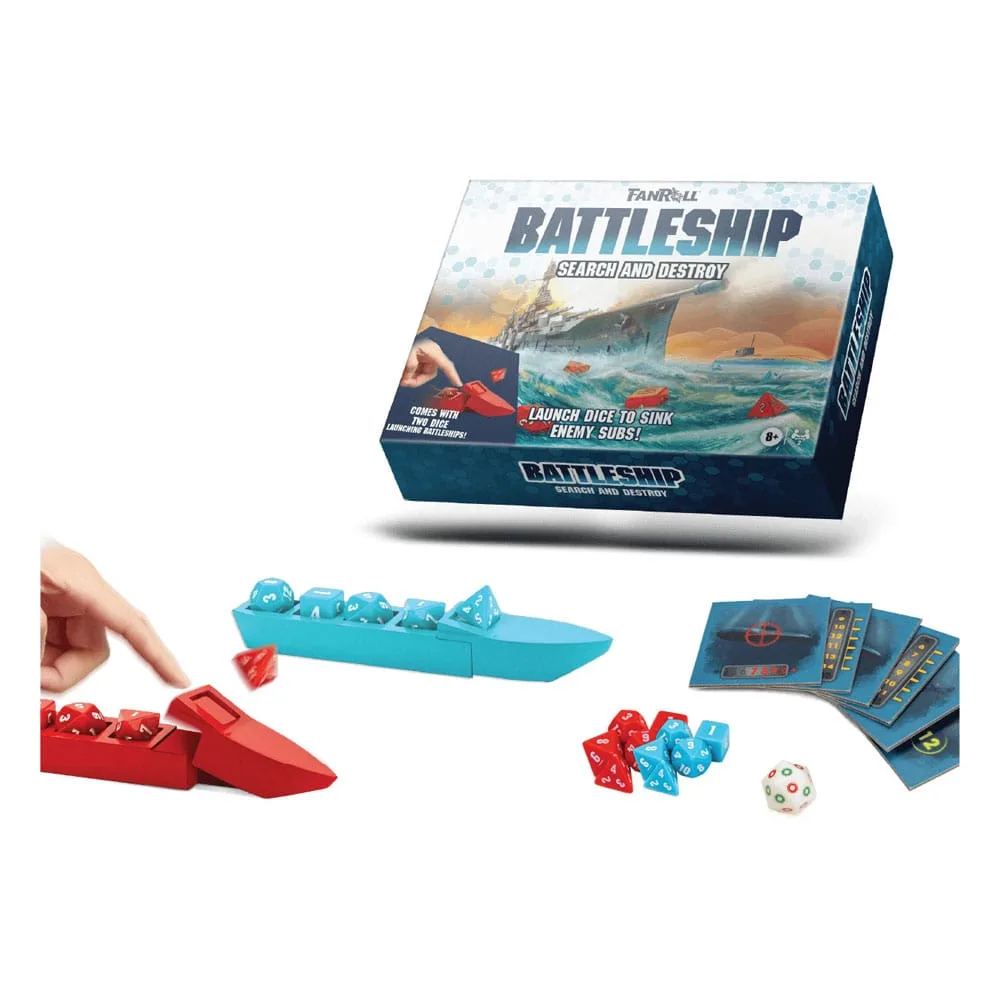 Hasbro Board Game – FanRoll Battleship Search & Destroy