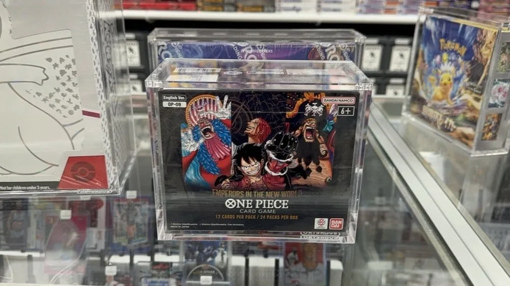 One Piece TCG displaycase – Evoretro Engelse boosterbox 6