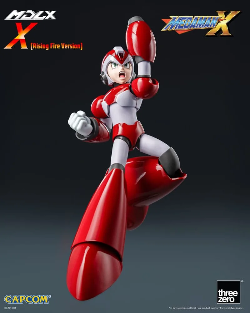 Mega Man X Actionfigur – MDLX Rising Fire 12,1 cm 5