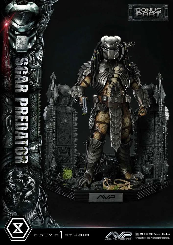Alien vs. Predator Statue – Scar Deluxe Bonus 93 cm