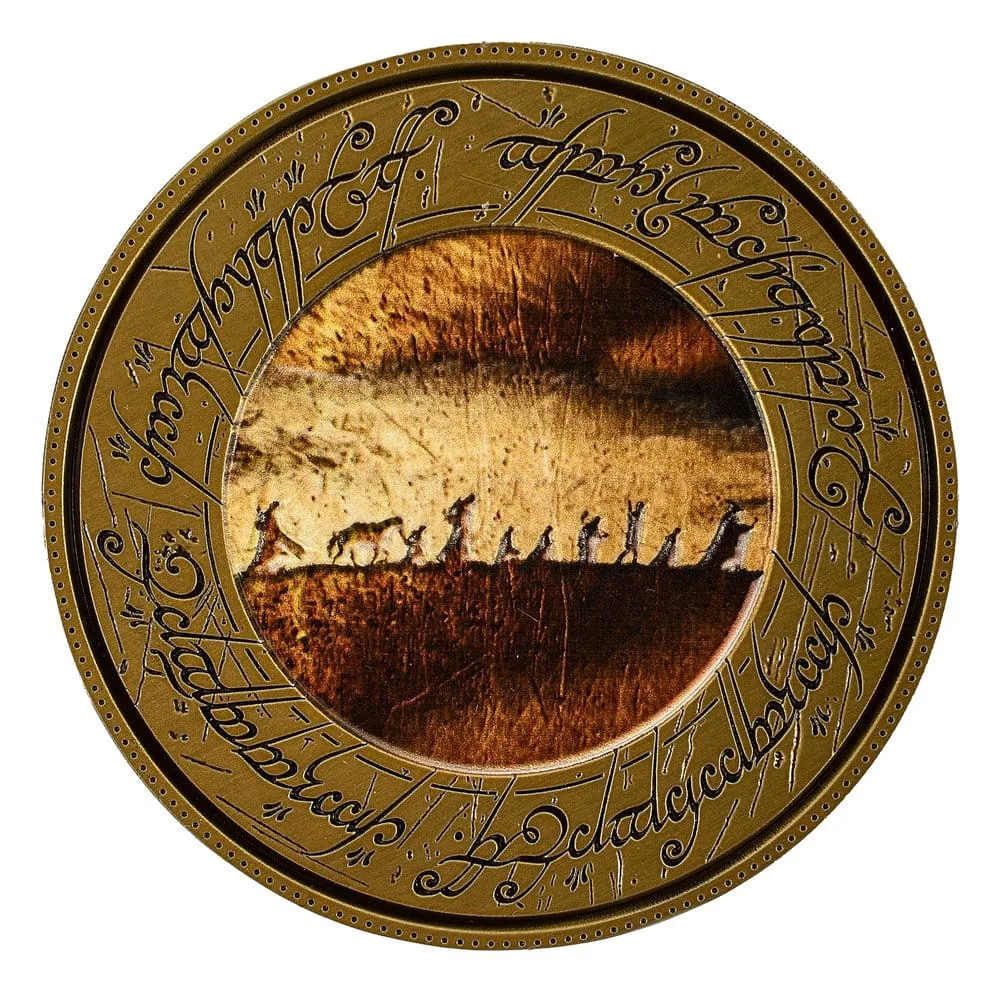 Lord of the Rings Coin – The Fellowship with Display Stand