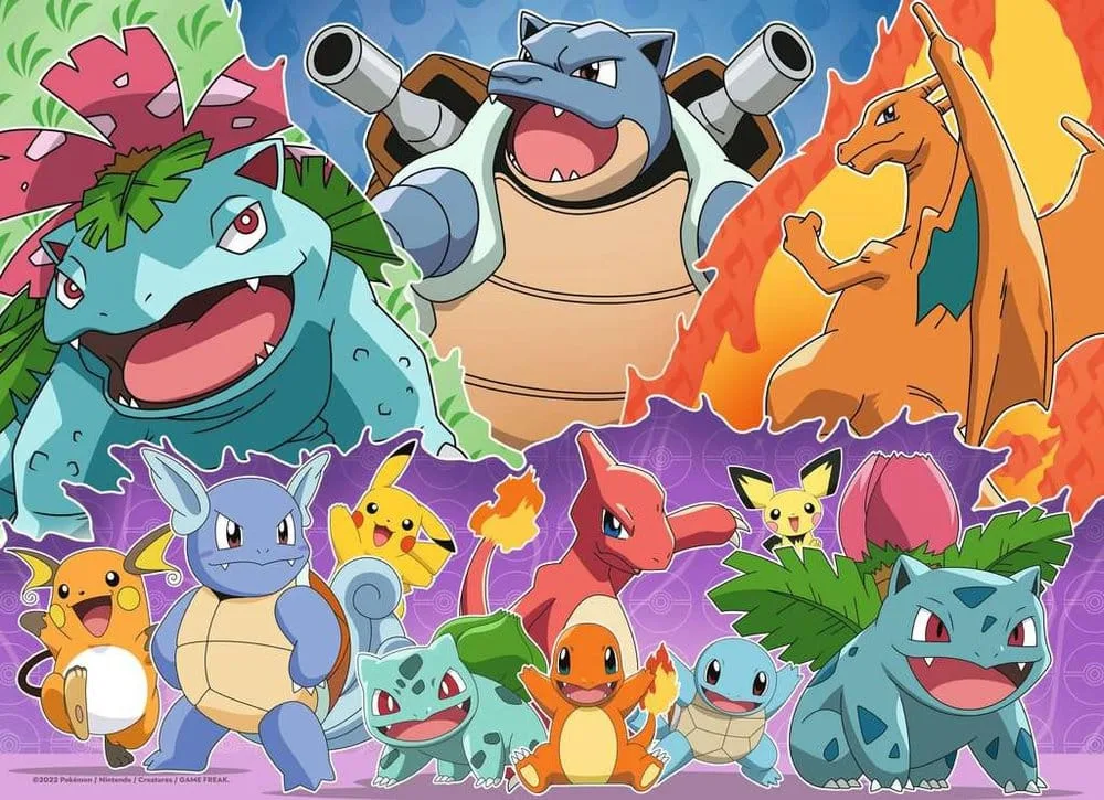 Pokémon Puzzle Set – Buddies 4 x 100 Pieces 5