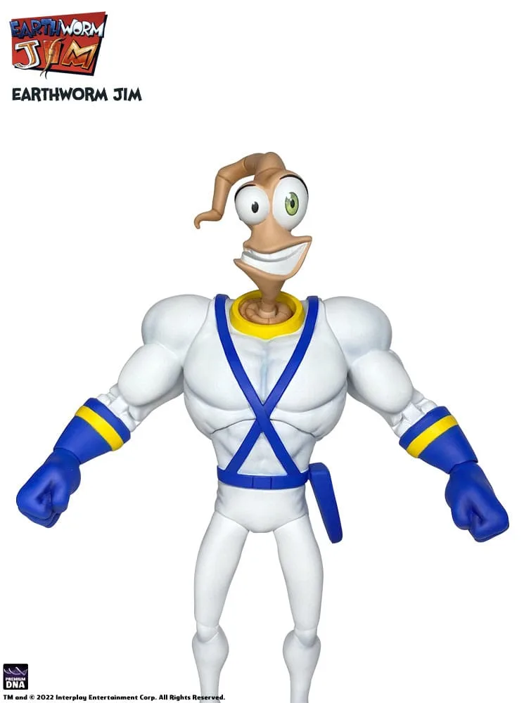Earthworm Jim Accessory Pack – Wave 1 Worm Body and Heads 9