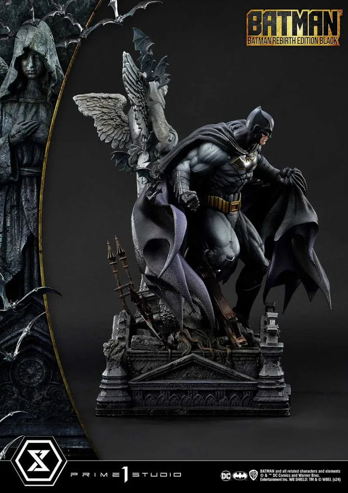 Batman Statue – Rebirth Black Deluxe 1:4 Scale 71 cm 6