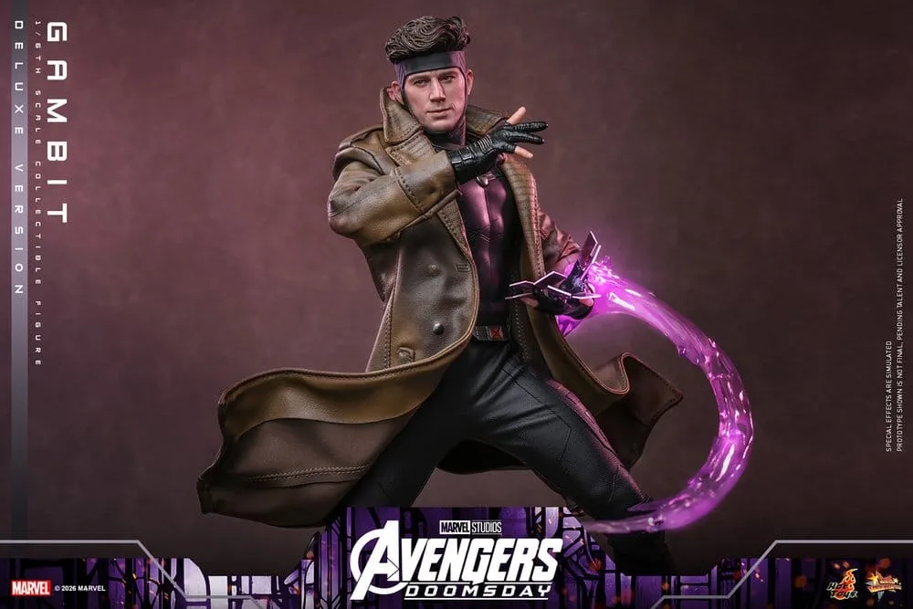 Avengers Doomsday Action Figure – Gambit Deluxe 1/6 31 cm 11