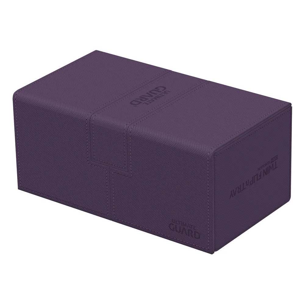 Ultimate Guard Deck Box – Twin Flip’n’Tray 200+ Xenoskin Purple 2