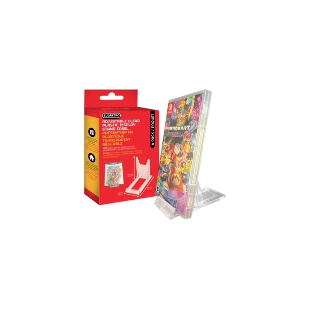 Video Game Case Stands – Adjustable Easel Pack of 6 3