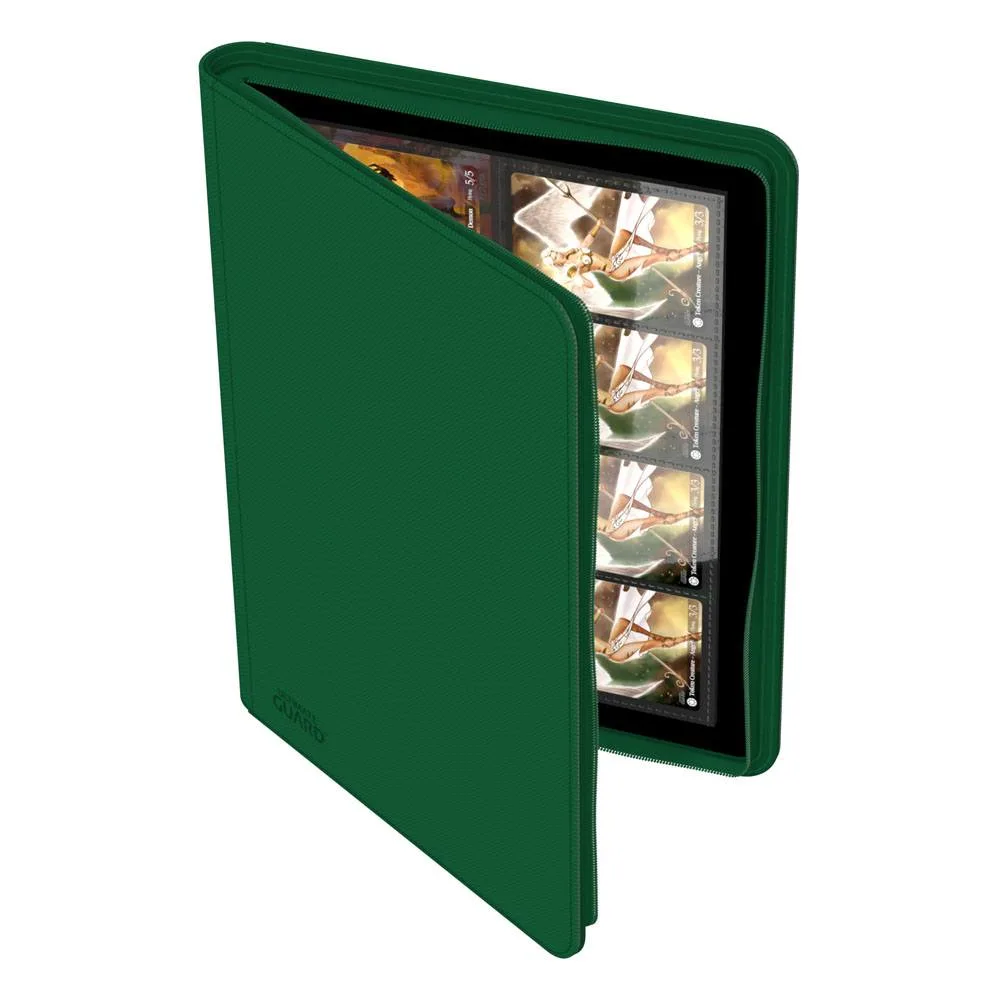 Ultimate Guard Card Binder – Green Zipfolio 320 Xenoskin 6