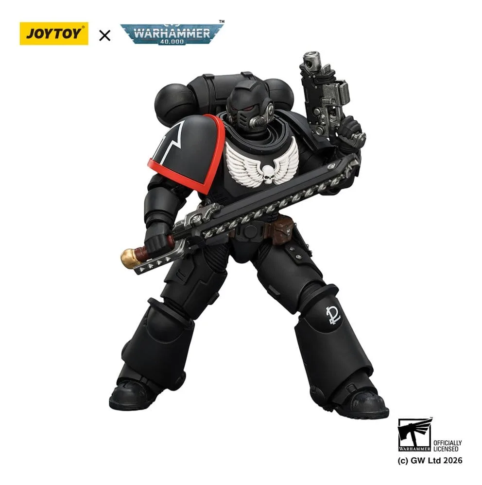 Warhammer 40,000 Action Figure – Raven Guard Intercessor 12.3 cm