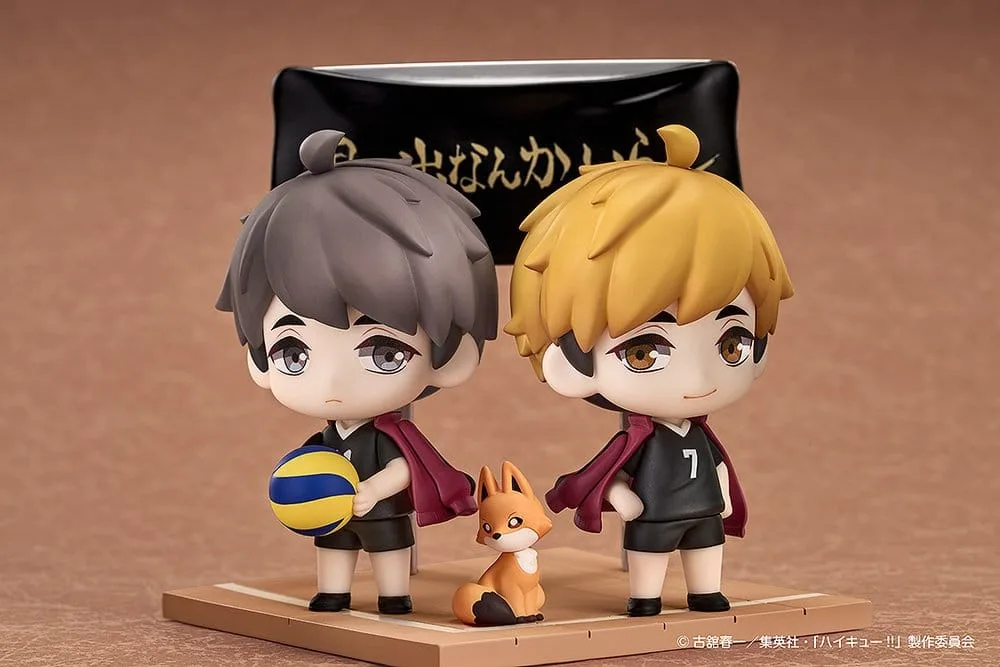 Haikyu Mini Figures – Qset Plus Atsumu and Osamu Miya 2 Pack 8 cm 6