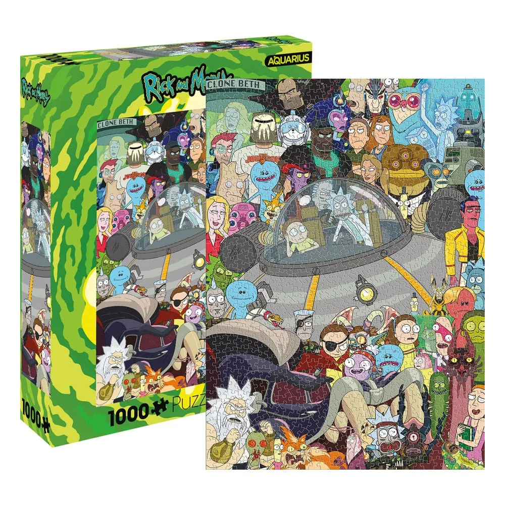 Rick and Morty Jigsaw Puzzle – Group 1000 Pieces