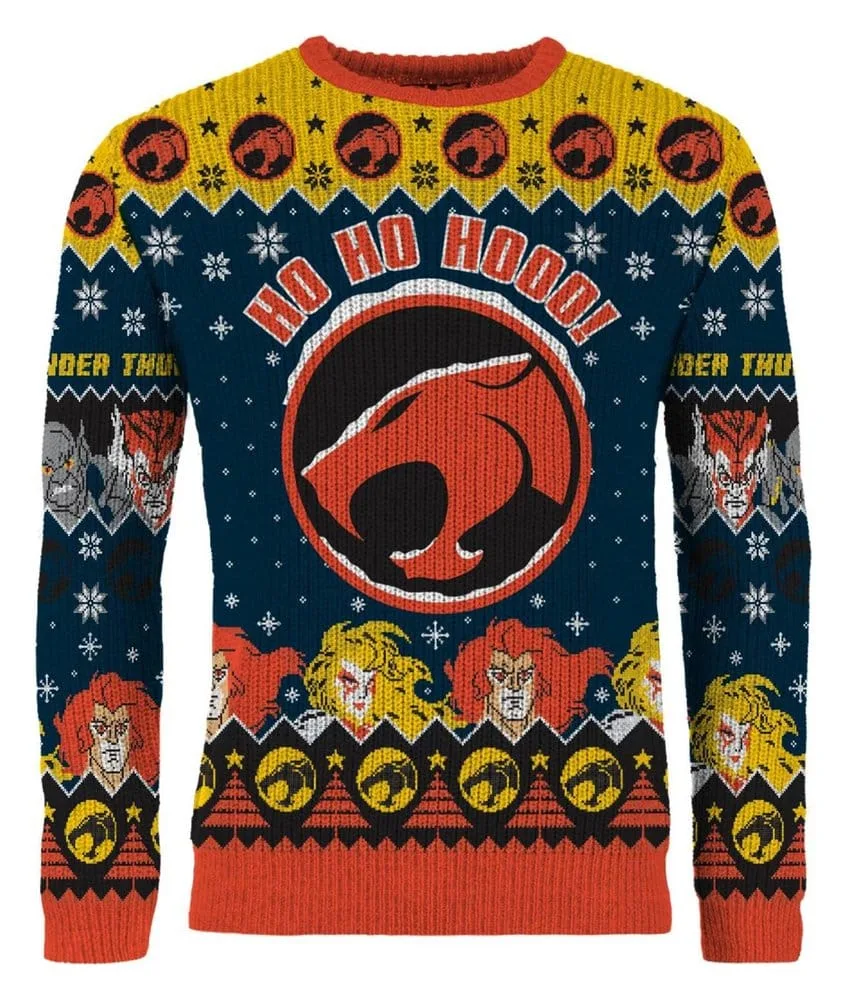 ThunderCats Christmas Sweater – Ho Ho Hooo Size S 5
