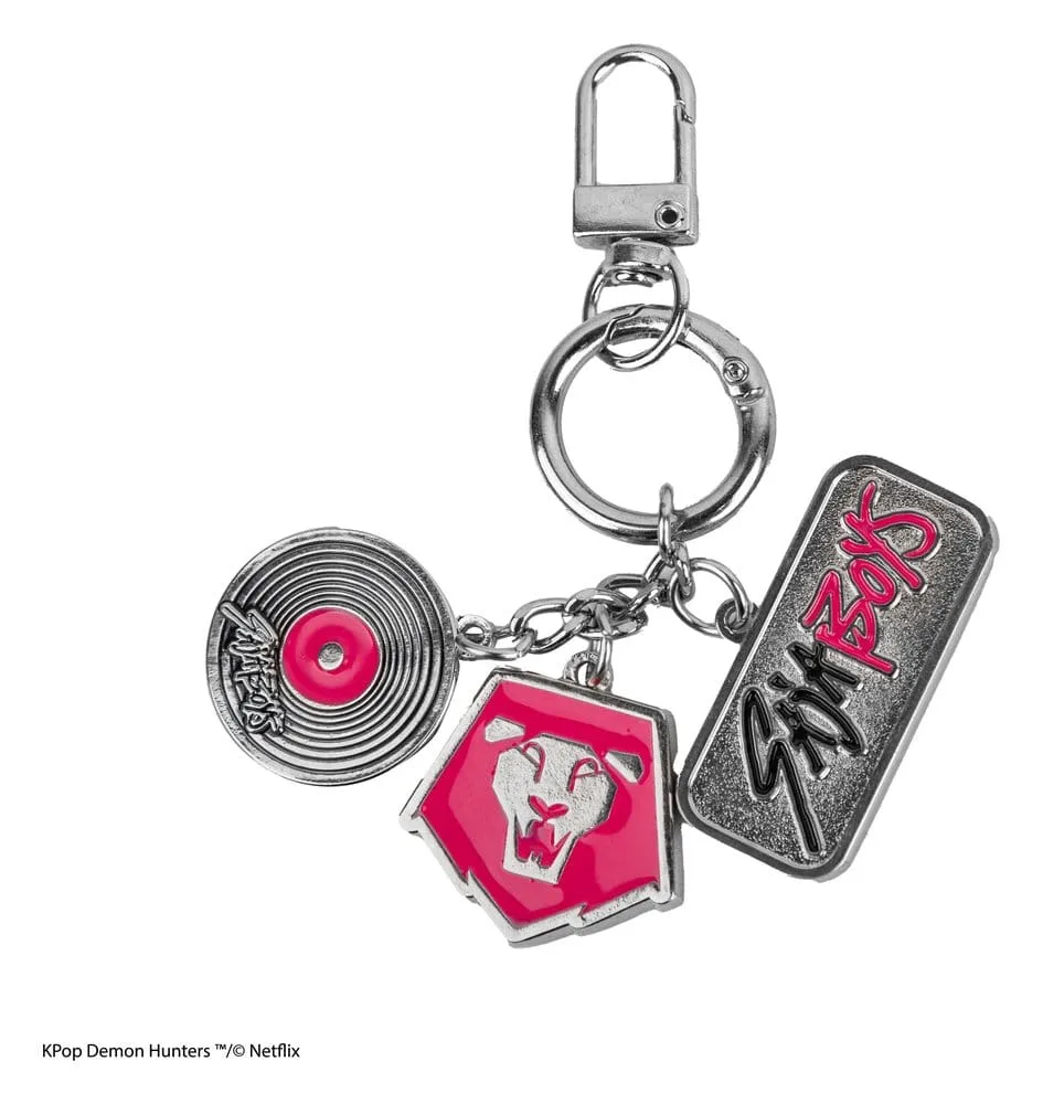 KPop Demon Hunters Charm Keychain – Saja Boys