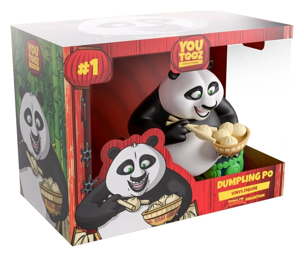 Kung Fu Panda Vinyl Figure – Po with Dumpling 10 cm 4