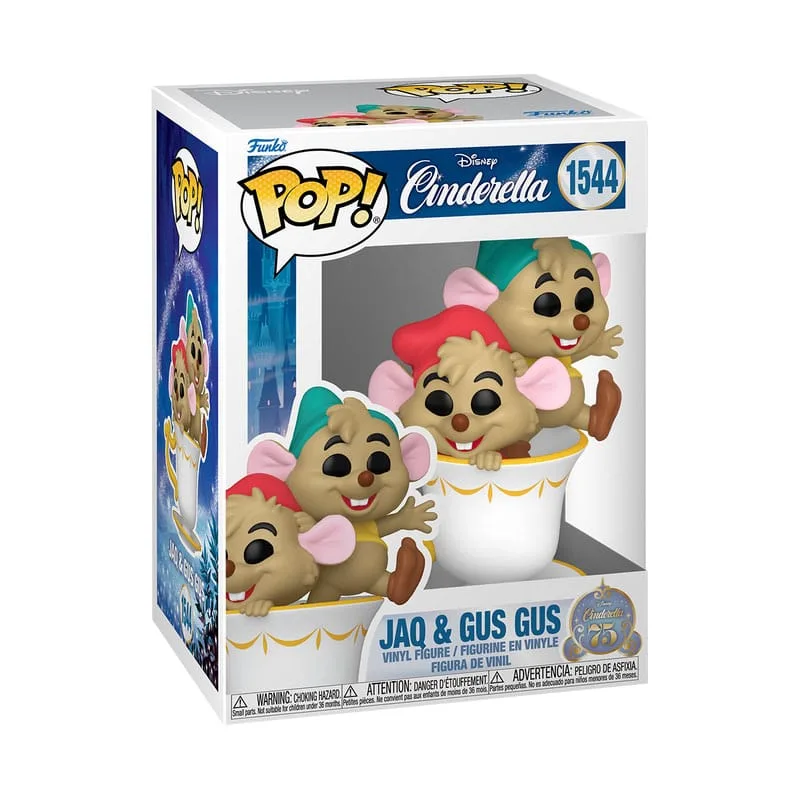 Cinderella Vinyl Figure – 75th Anniversary J&G in Cup Pop 9 cm 2