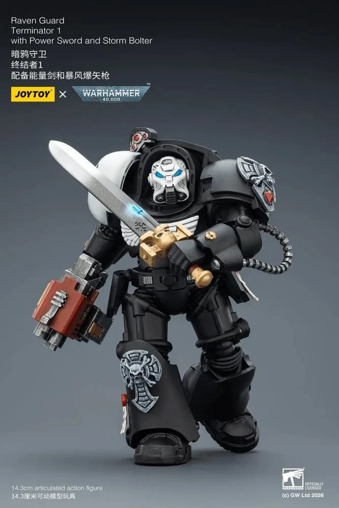 Warhammer 40,000 Action Figure – Raven Guard Terminator 1 14 cm 4