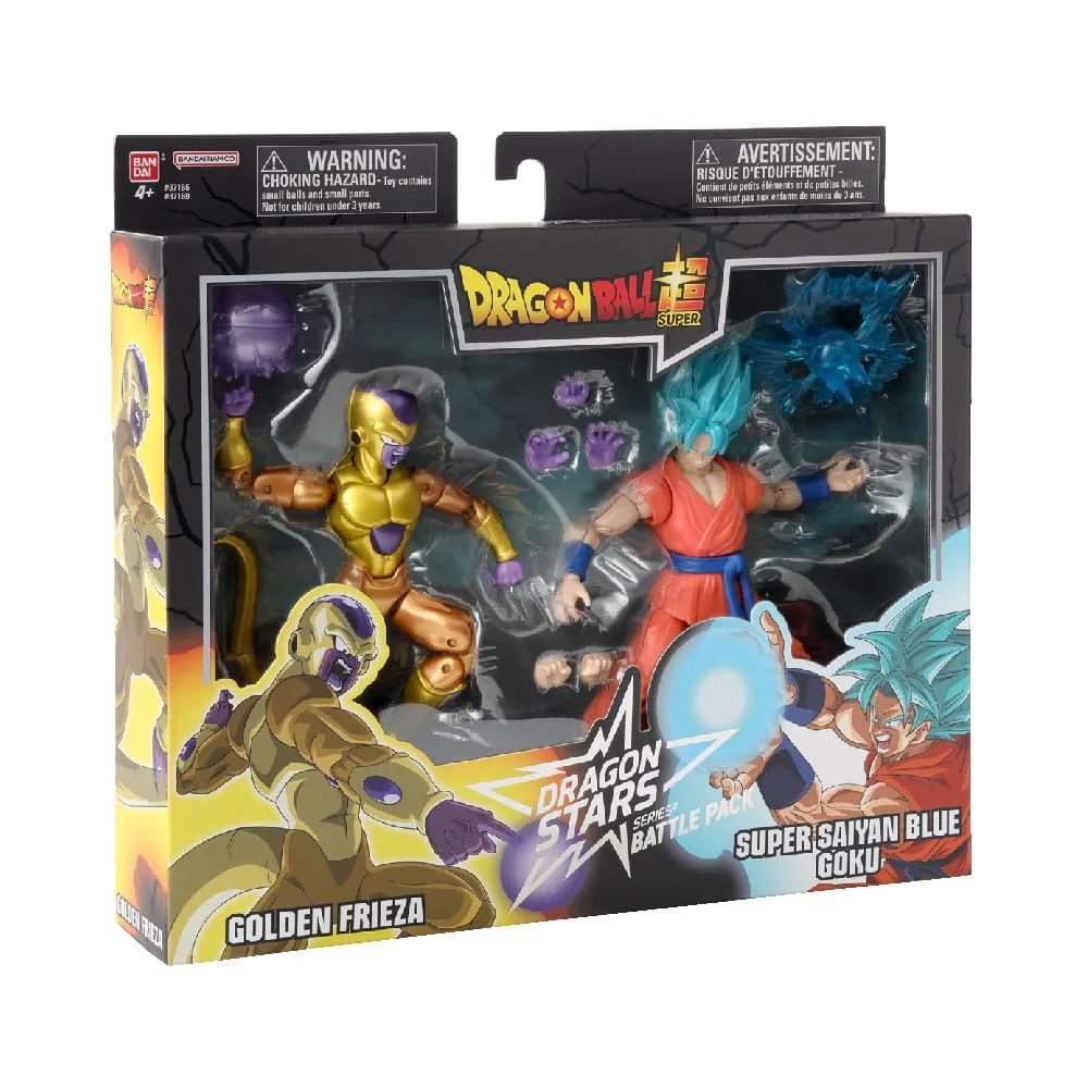 Dragon Ball Super Figure 2-Pack – Golden Frieza vs SSB Goku 17 cm 14