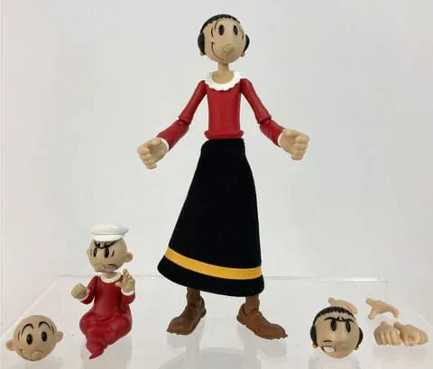 Popeye Action Figure – Wave 01 Olive Oyl 10–15 cm