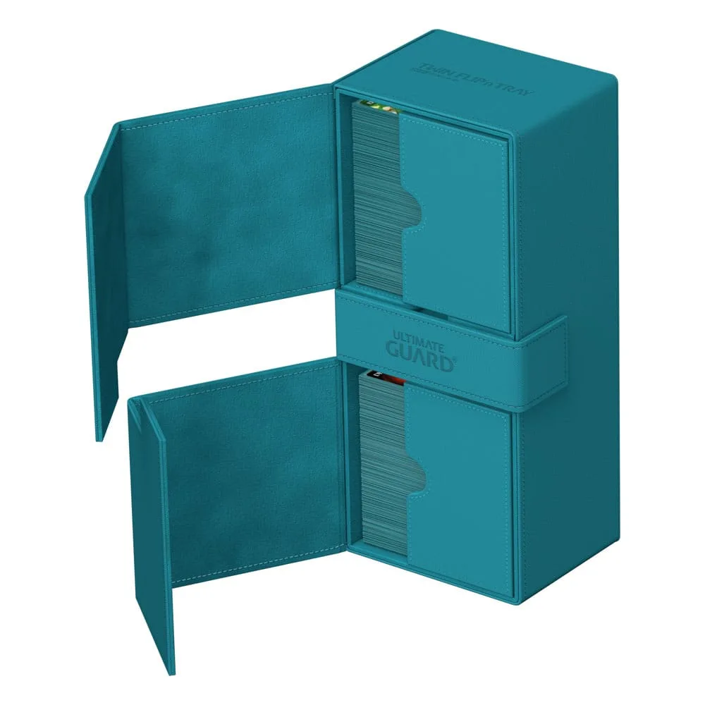 Ultimate Guard Deck Box – Twin Flip’n’Tray 266+ Xenoskin Petrol 5