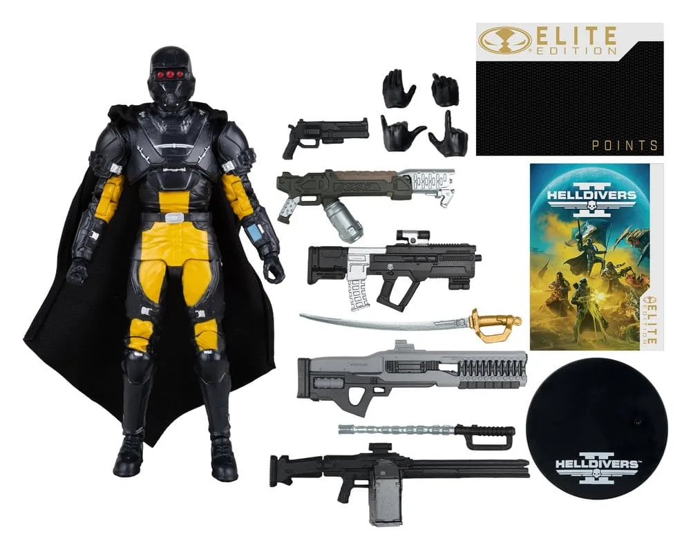Helldivers 2 Action Figure – SA-04 Combat Technician 18 cm 3