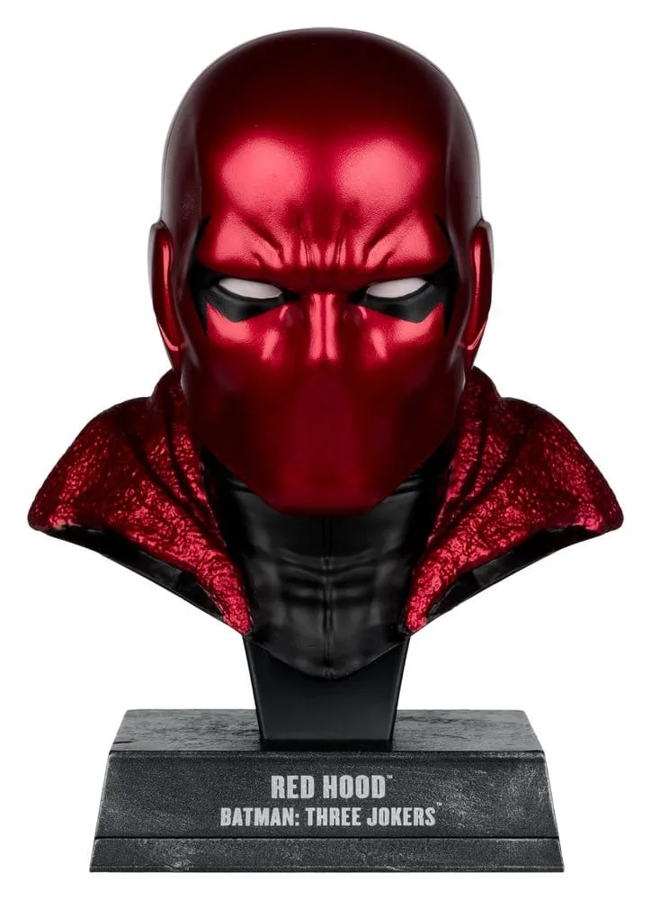 Batman Three Jokers Mask Replica – Red Hood 1:3 Scale 18 cm 3