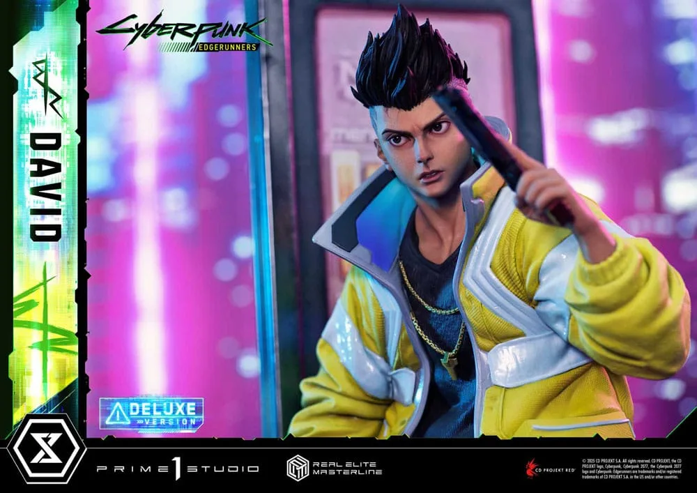 Cyberpunk: Edgerunners Statue – David Deluxe Bonus 58 cm 14