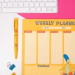 The Simpsons Weekly Planner – 54 Pages A4 4