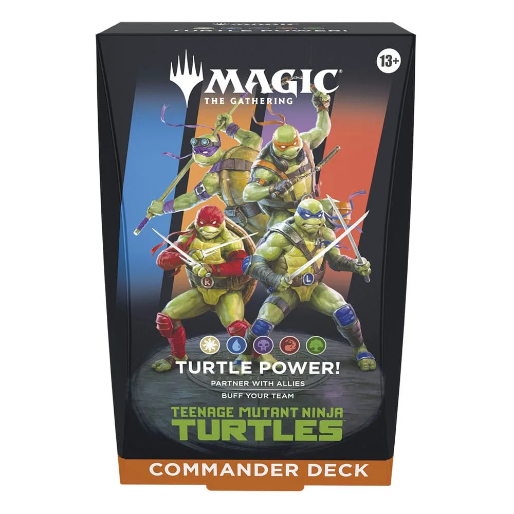 Magic the Gathering Commander Deck Case – Teenage Mutant Ninja Turtles 3