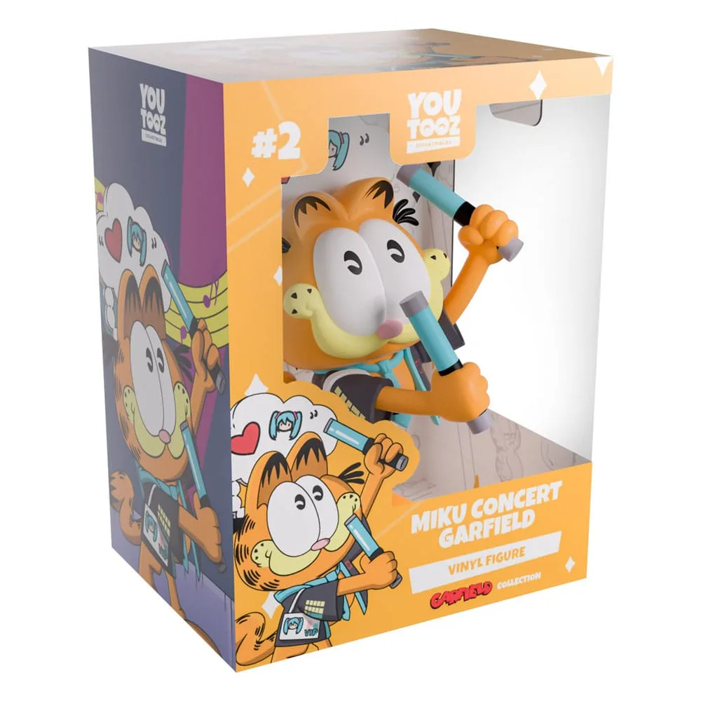 Hatsune Miku x Garfield Vinyl Figure – Concert Outfit 13 cm 6