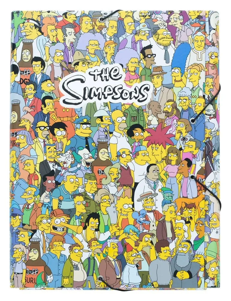 The Simpsons Folder – Elastic Closure 34 x 25.5 cm