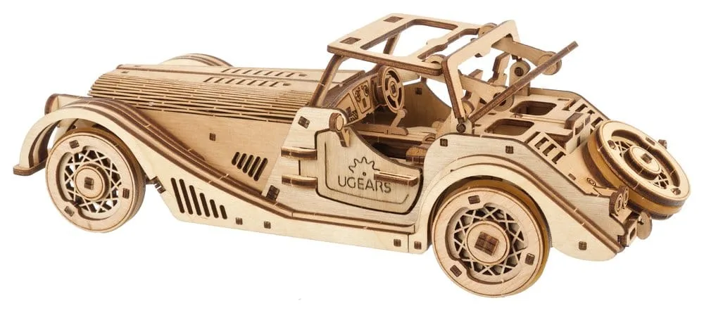 Ugears Holzbausatz – Sportwagen Rapid Mouse 1:24 22