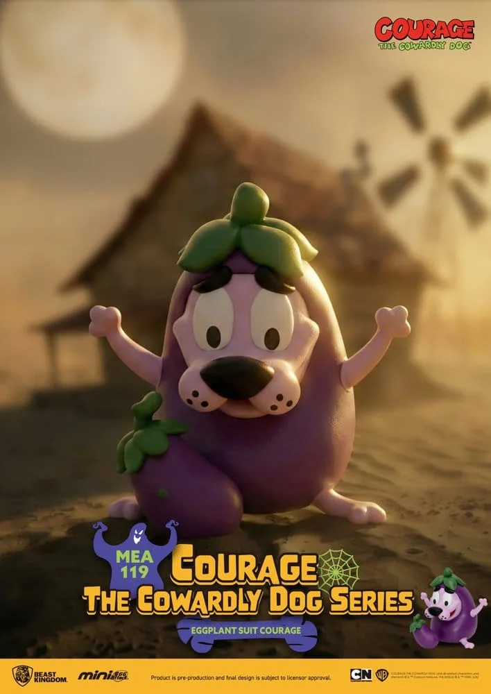 Courage the Cowardly Dog Figures – Mini Egg Attack Blind Box 8 cm 5