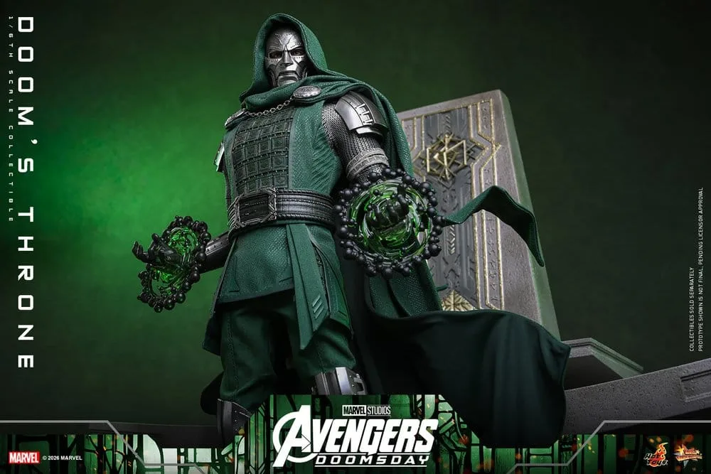 Avengers Doomsday Figuuraccessoire – Doom's Throne 1/6 33 cm 9