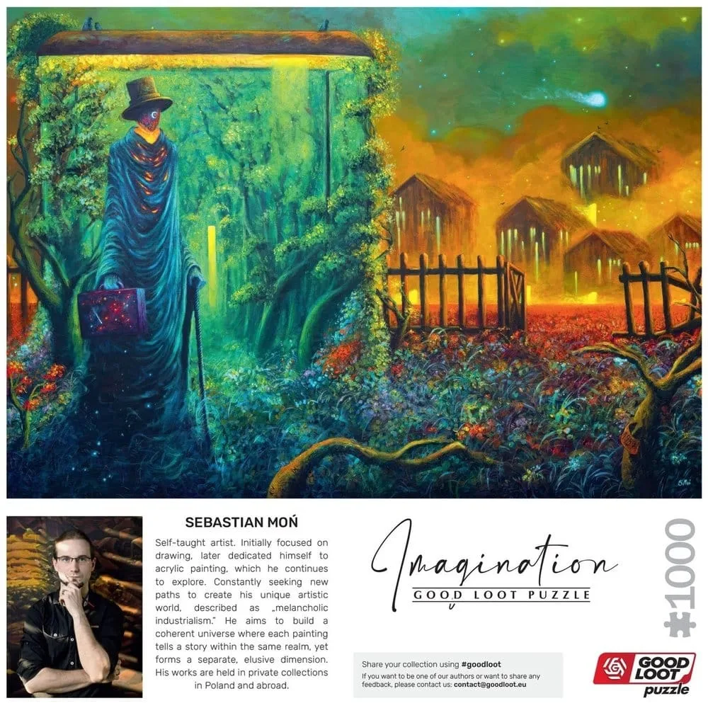 Imagination Series Puzzle – Stationary Traveller II 1000 Pieces 3