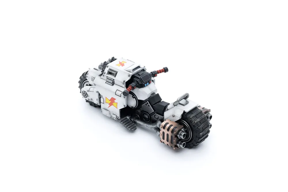 Warhammer 40K Vehicle – White Scars Raider Combat Bike 22 cm 6