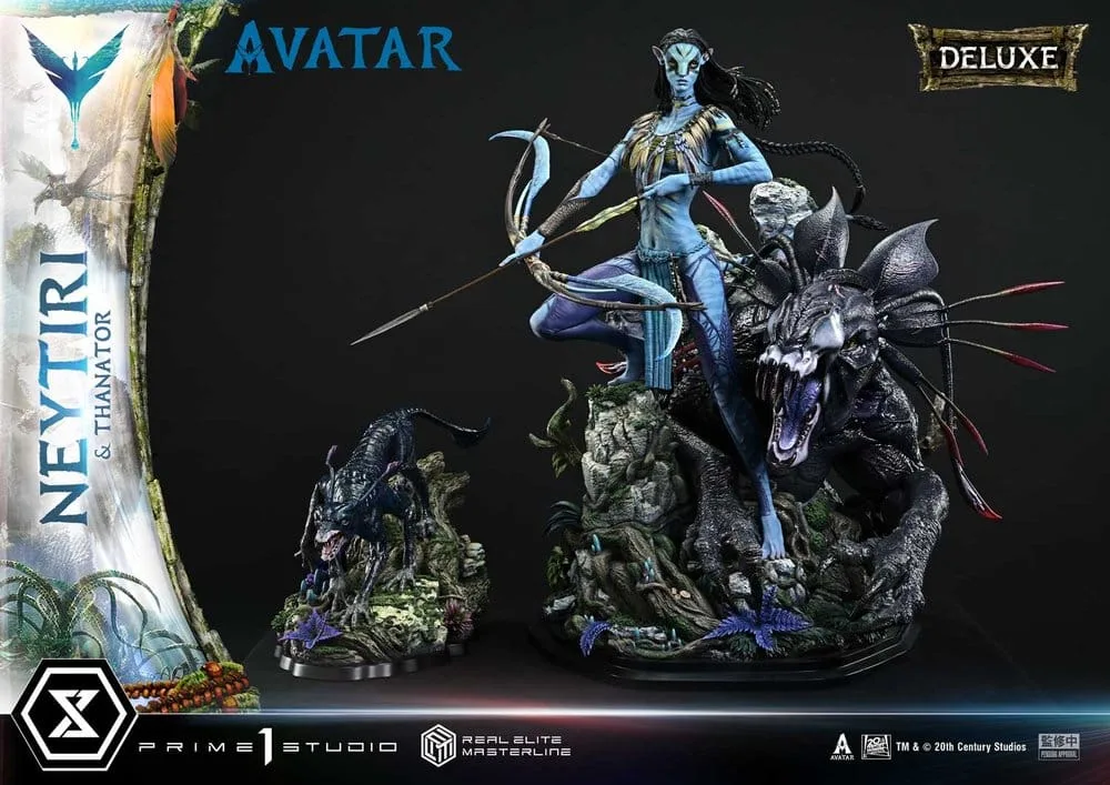 Avatar Statue – Neytiri & Thanator Deluxe 1:4 Scale 75 cm 6