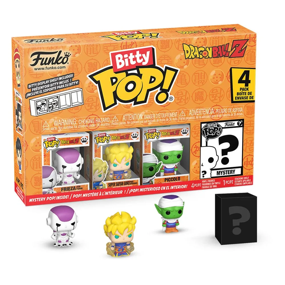 Dragon Ball Vinyl Figures – Bitty Pop Series 4 4-Pack 2.5 cm