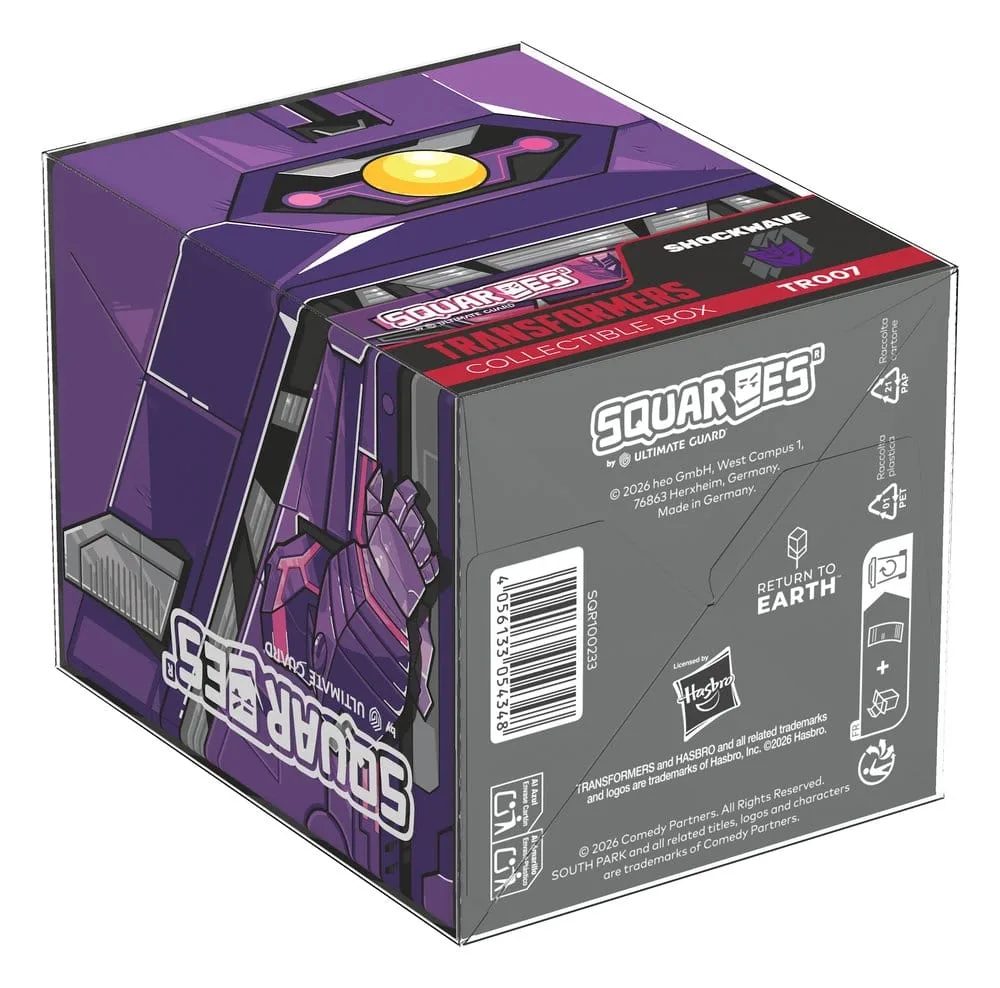 Transformers Deck Box – Squaroes Shockwave TR007 12