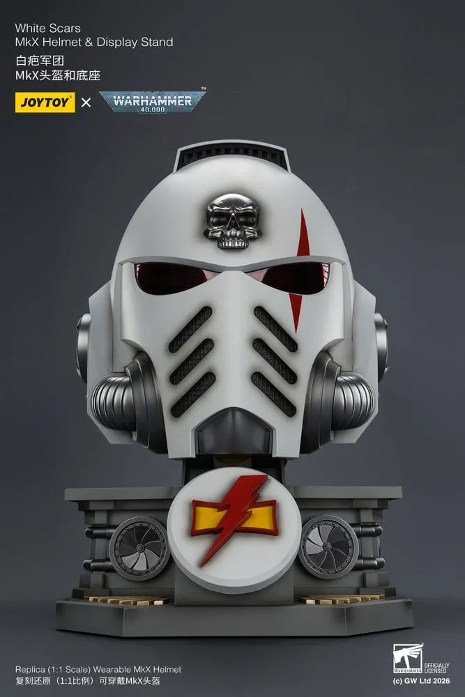 Warhammer 40,000 Helmet Replica – White Scars MkX 44 cm 11