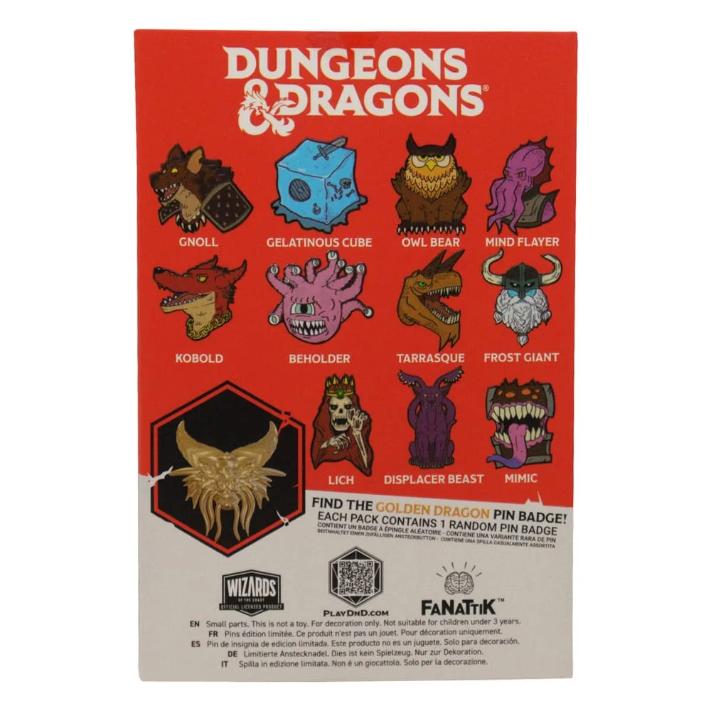 Dungeons & Dragons Mystery-Pins – 50. Jubiläum 12er-Display 5