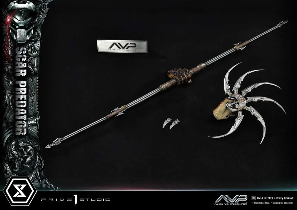 Alien vs Predator Statue – Scar Predator 1/3 93 cm 3