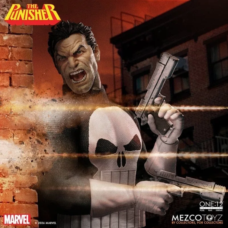 Marvel Action Figure – One:12 Collective Punisher 17 cm 17