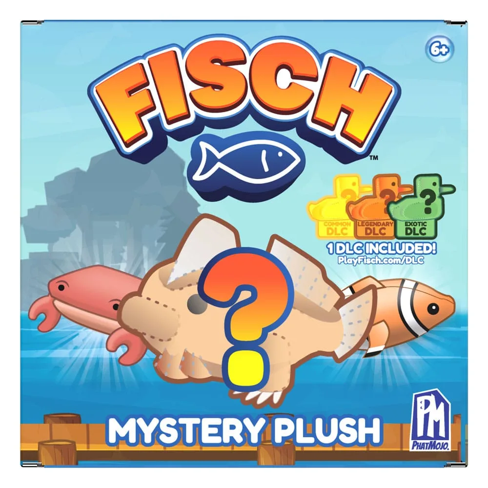 Roblox Fisch Plush Display – 9 Random Capsules 10 cm 2