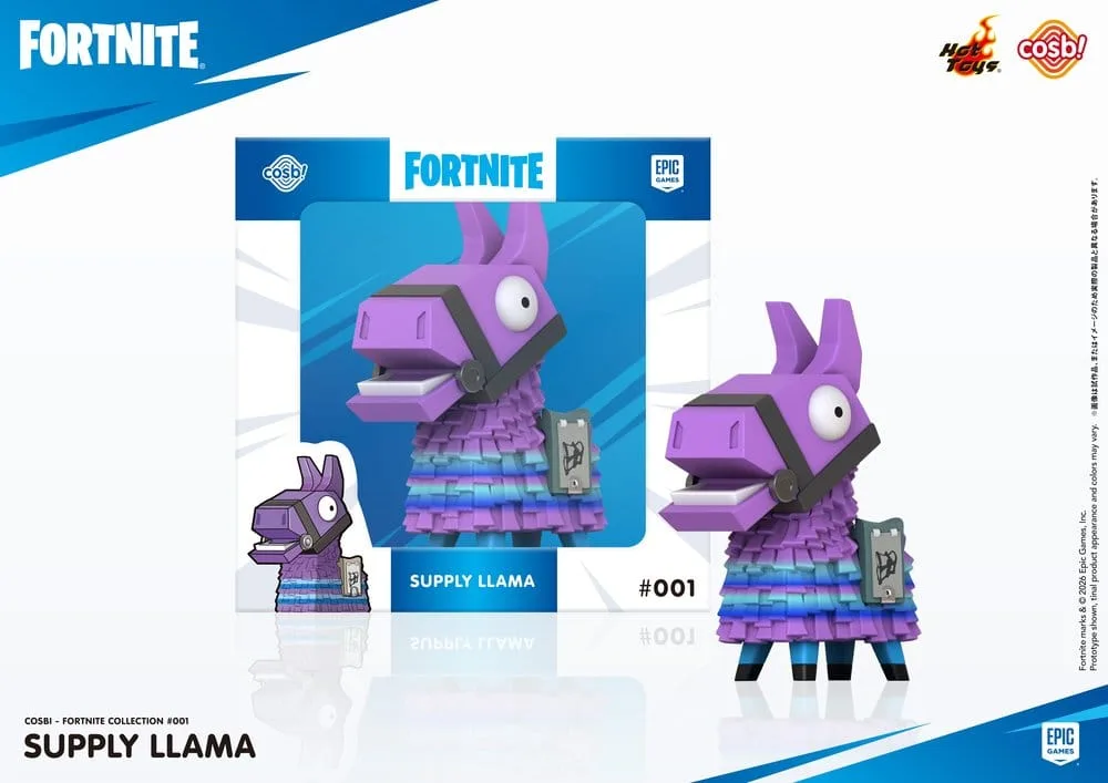 Fortnite Cosbi Mini Figure – Supply Llama 8 cm 2