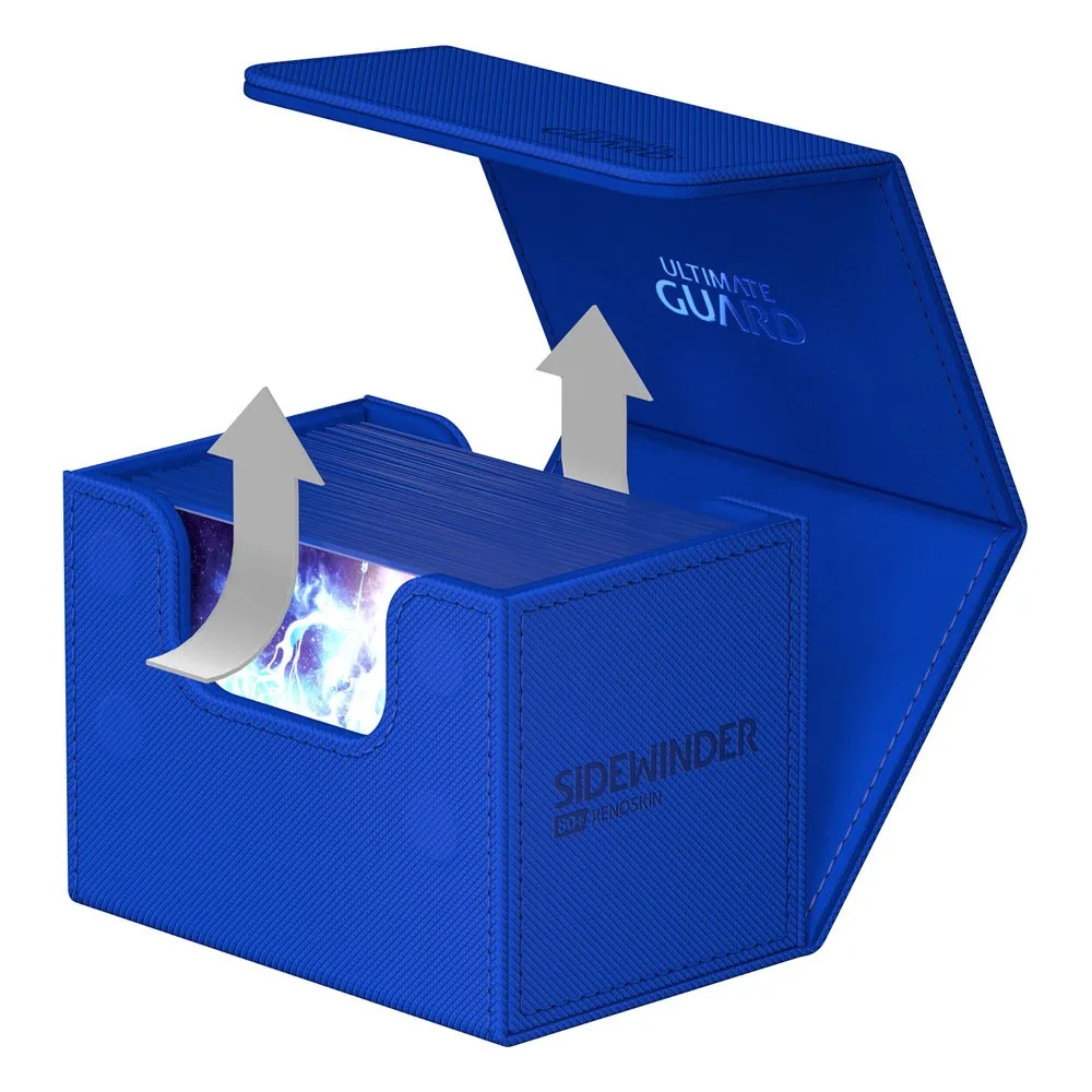 Ultimate Guard Deck Box – Sidewinder 80+ Xenoskin Blue 5