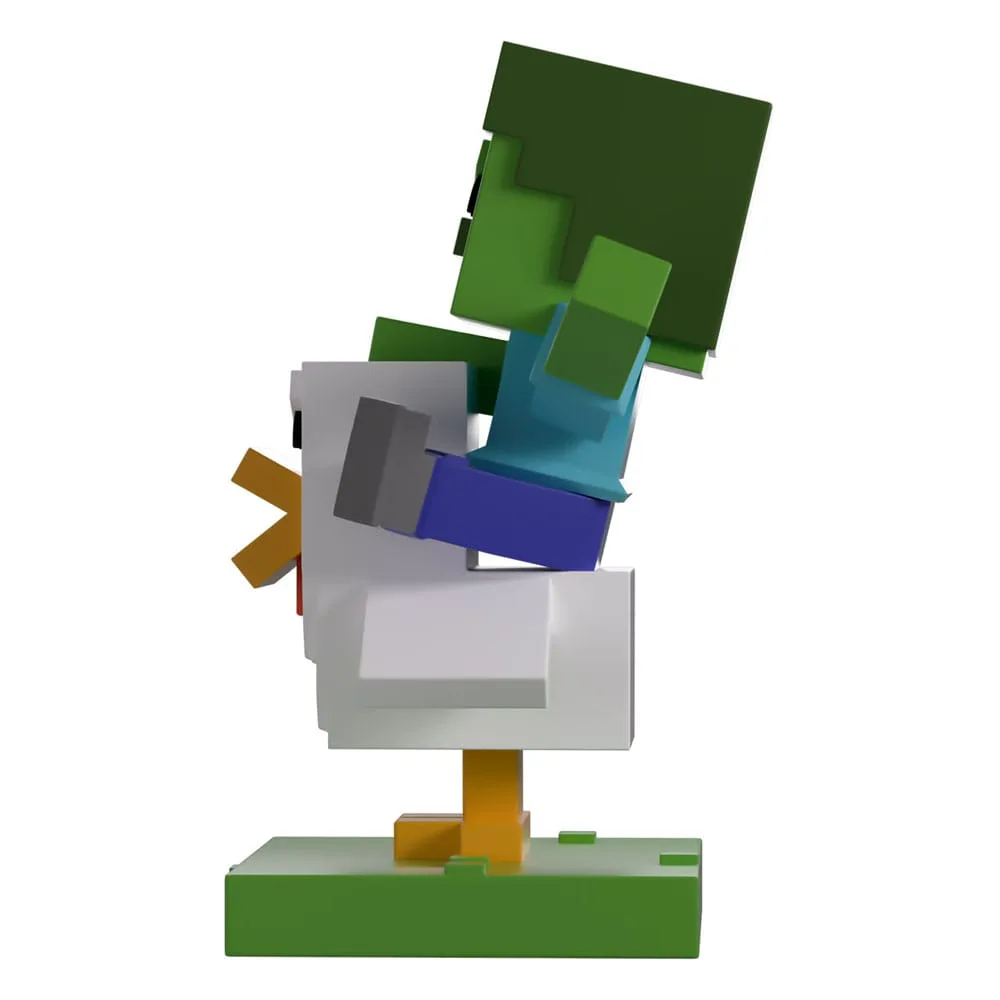 Minecraft Vinyl Figure – Chicken Jockey 12 cm 4