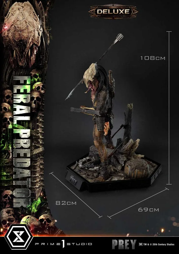 Prey Statue – Feral Predator Deluxe Bonus 89 cm 23